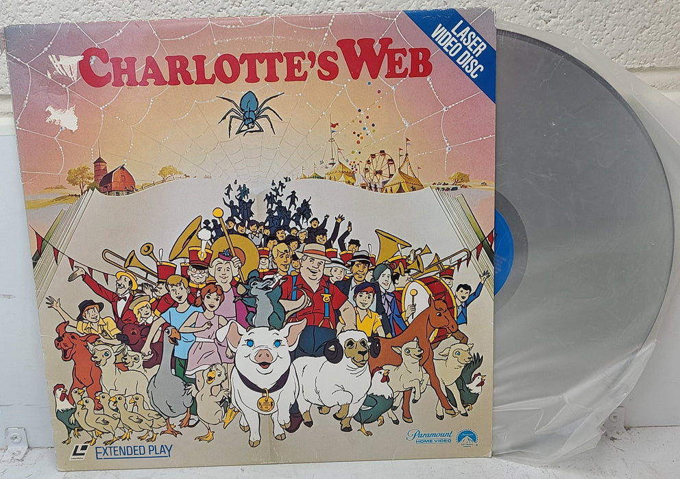 Charlotte's Web LaserDisc Movie-Electronics-SpenCertified-refurbished-vintage-electonics