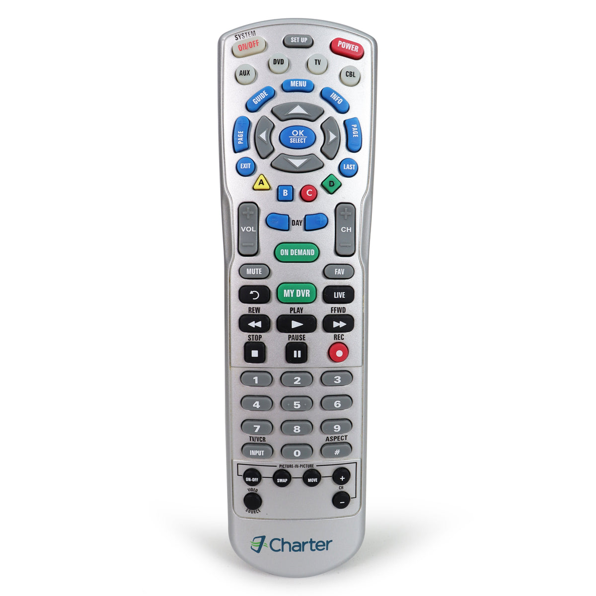 Charter 1060BC3-0780-001-R 4 Device Universal Remote Control ...