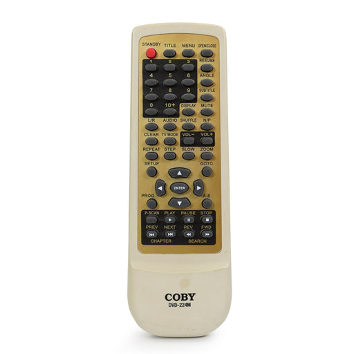 Coby DVD-224M Remote Control for DVD-224M-Remote-SpenCertified-refurbished-vintage-electonics