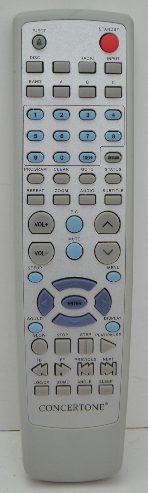 Concertone Audio Video System Remote Control-Remote-SpenCertified-refurbished-vintage-electonics