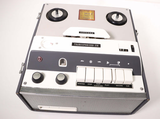 Concord 220T Transistorized 220 Reel To Reel Tape Recorder Player-Reel-to-Reel Tape Players & Recorders-SpenCertified-vintage-refurbished-electronics