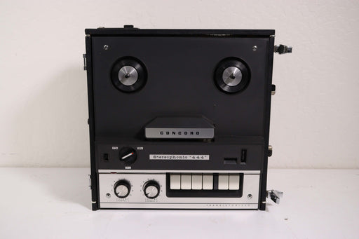 Concord Stereophonic 444 Transistorized Reel To Reel Tape Recorder Player Portable-Reel-to-Reel Tape Players & Recorders-SpenCertified-vintage-refurbished-electronics