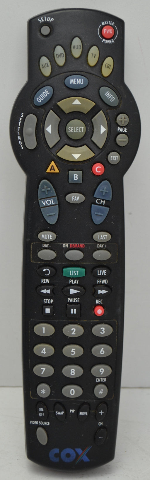 Cox - A044502 - Audio / Video / Cable / TV - Original Remote Control-Remote-SpenCertified-refurbished-vintage-electonics