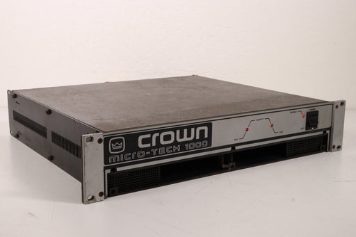 Crown Micro-Tech 1000 Power Amplifier-Power Amplifiers-SpenCertified-vintage-refurbished-electronics