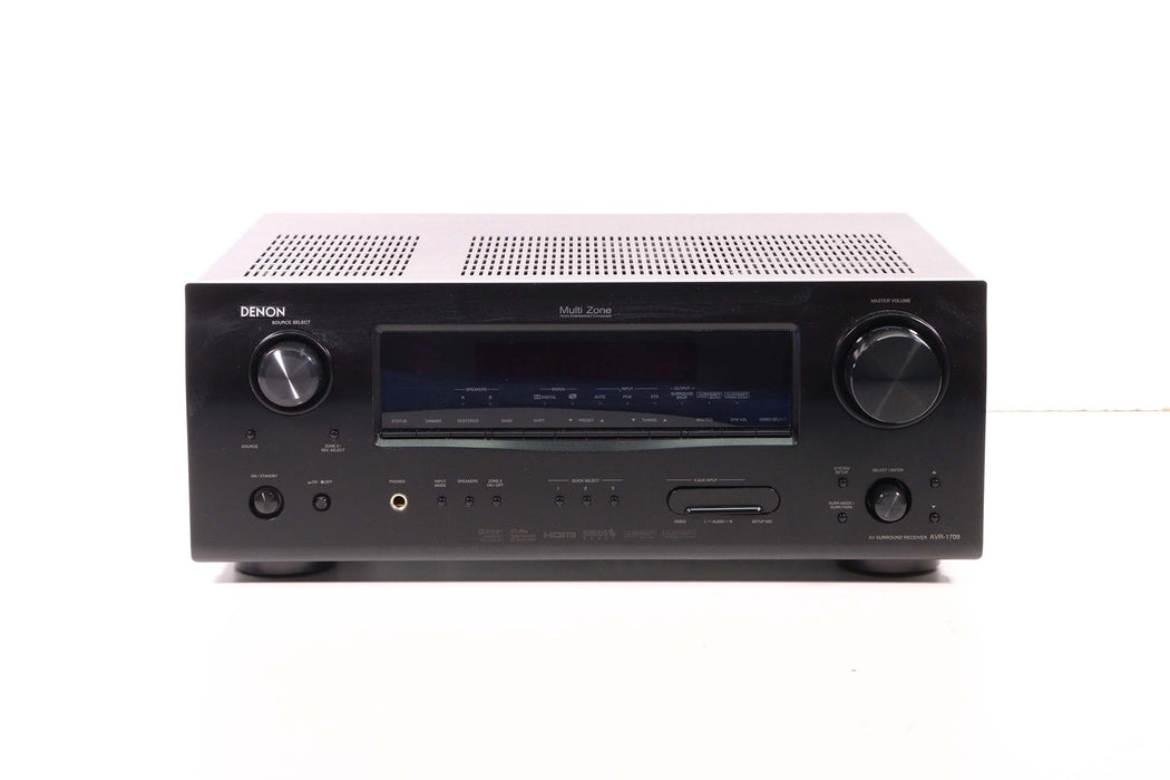 DENON AVR-1709 AV Surround Receiver (HDMI 1 Doesnt Work)-Audio & Video Receivers-SpenCertified-vintage-refurbished-electronics