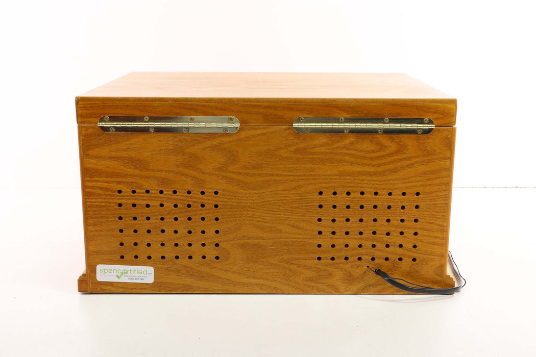 DETROLA ALL-IN-ONE MUSIC STATION CD PHONO CASSETTE AM/FM-Turntables & Record Players-SpenCertified-vintage-refurbished-electronics