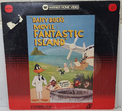 Daffy Duck's Fantastic Island LaserDisc Movie-Electronics-SpenCertified-refurbished-vintage-electonics