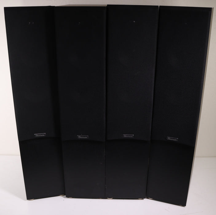 Dahlquist QX9 Tower Speaker Pair Slim Black Ported 3 Way (2 Pairs Available)-Speakers-SpenCertified-vintage-refurbished-electronics