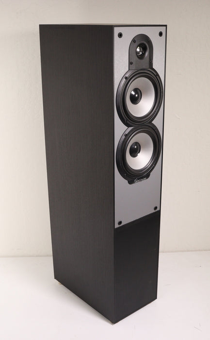 Dahlquist QX9 Tower Speaker Pair Slim Black Ported 3 Way (2 Pairs Available)-Speakers-SpenCertified-vintage-refurbished-electronics