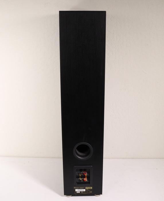 Dahlquist QX9 Tower Speaker Pair Slim Black Ported 3 Way (2 Pairs Available)-Speakers-SpenCertified-vintage-refurbished-electronics