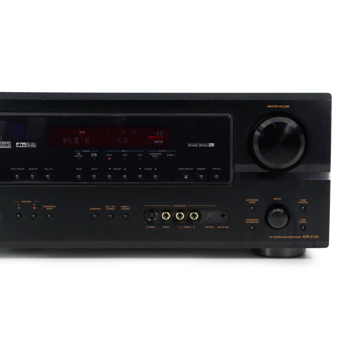 Denon AVR-2105 A/V Surround Receiver-Electronics-SpenCertified-refurbished-vintage-electonics