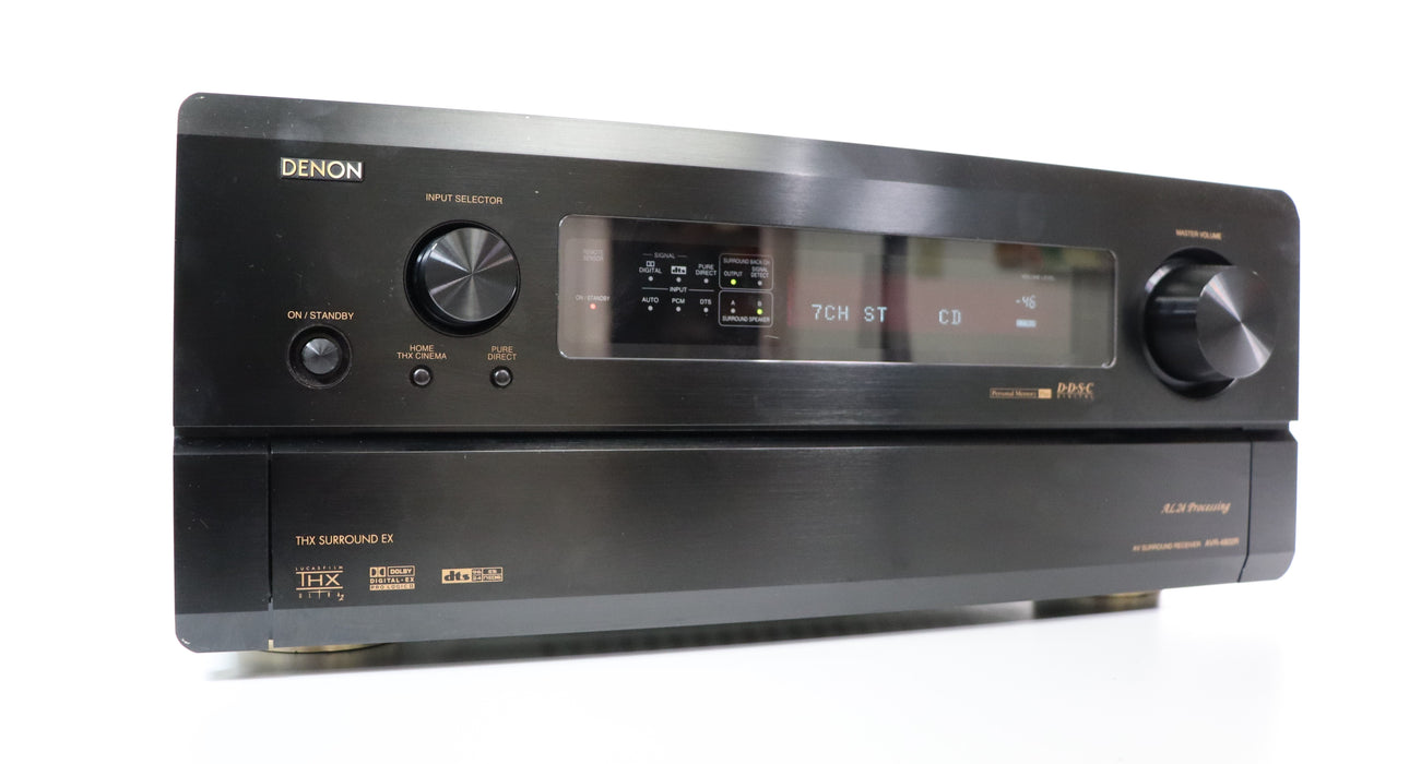 Denon AVR-4802R AV THX Surround Receiver EX Digital DTS 7.1 Channel-Audio Amplifiers-SpenCertified-vintage-refurbished-electronics