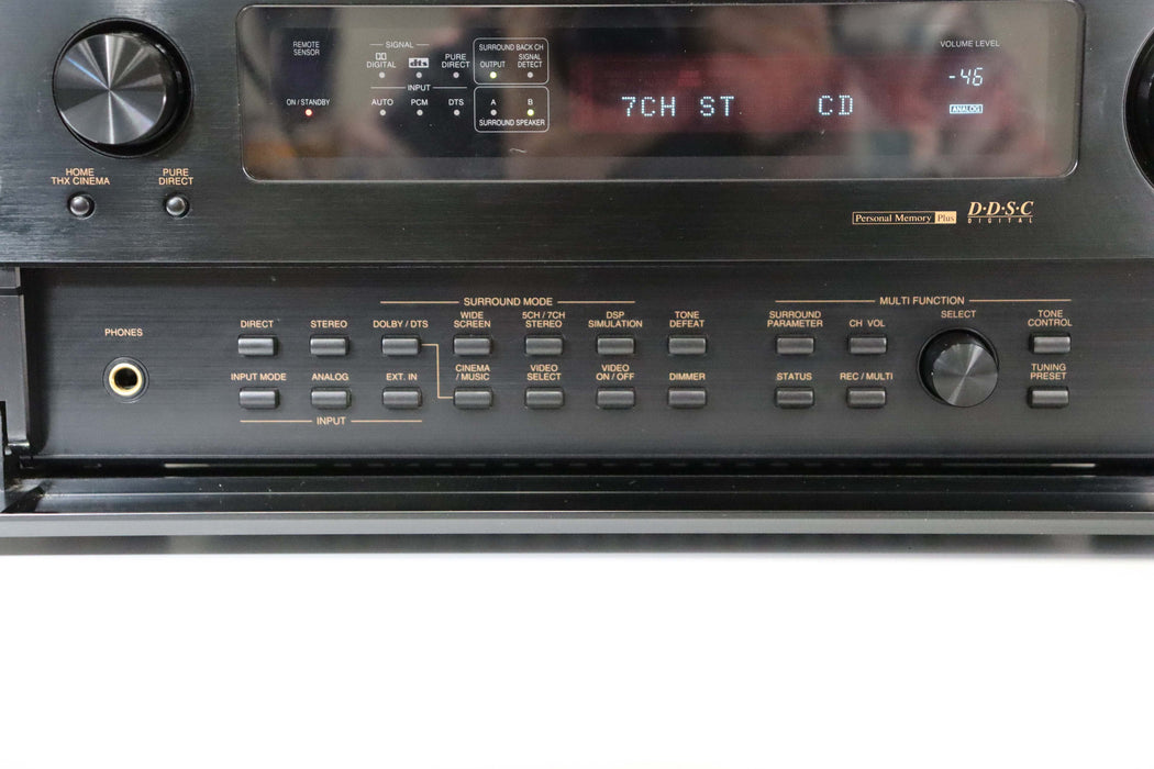 Denon AVR-4802R AV THX Surround Receiver EX Digital DTS 7.1 Channel-Audio Amplifiers-SpenCertified-vintage-refurbished-electronics