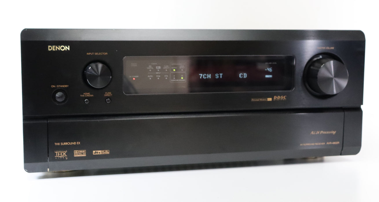 Denon AVR-4802R AV THX Surround Receiver EX Digital DTS 7.1 Channel-Audio Amplifiers-SpenCertified-vintage-refurbished-electronics