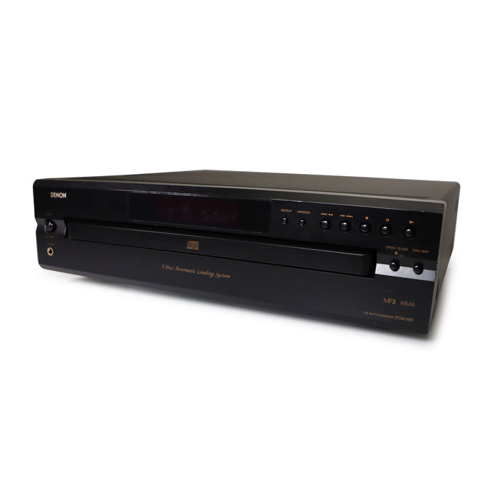 Denon DCM-290 5-Disc CD Player Changer-Electronics-SpenCertified-refurbished-vintage-electonics