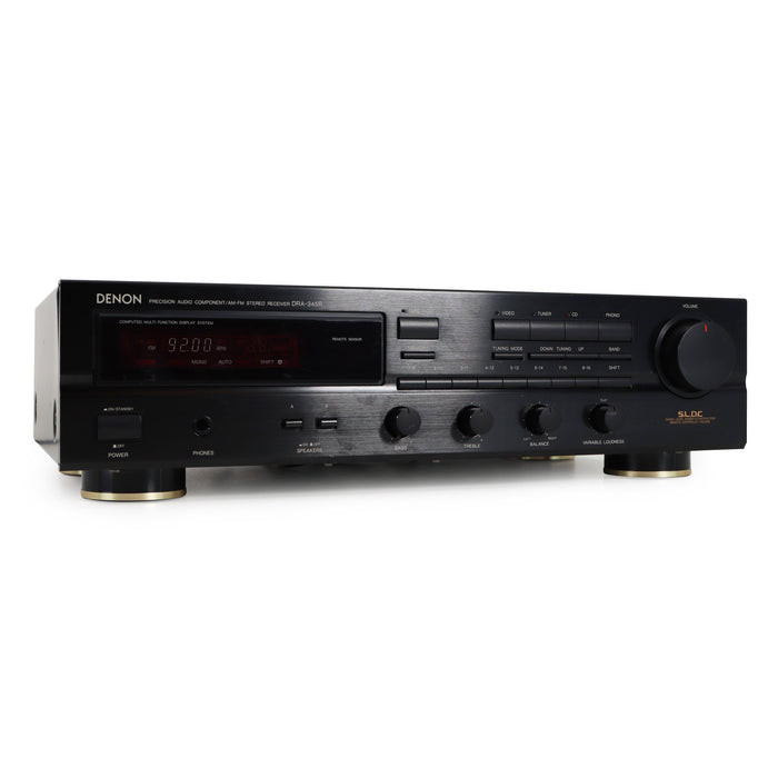 Denon DRA-345R Precision Audio Component / Integrated Stereo Amplifier-Electronics-SpenCertified-refurbished-vintage-electonics