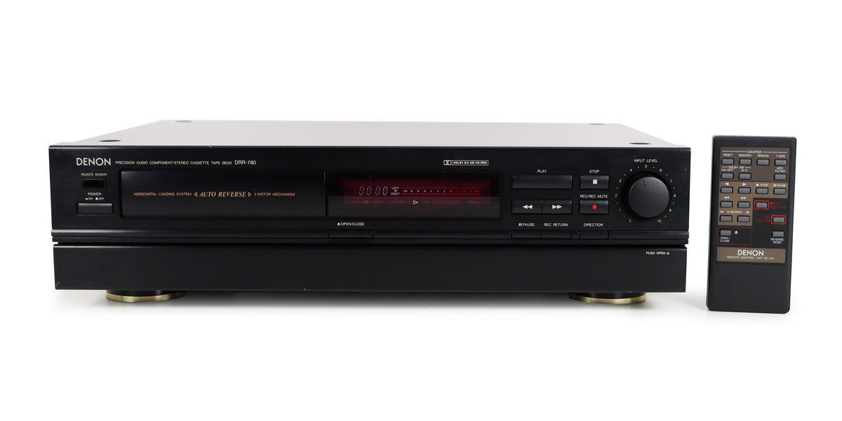 Denon DRR-780 Single Deck Cassette Player with Auto Reverse