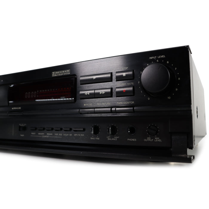 Denon DRS-810 3 Head Horizontal Loading Single Stereo Cassette Deck Player-Electronics-SpenCertified-refurbished-vintage-electonics