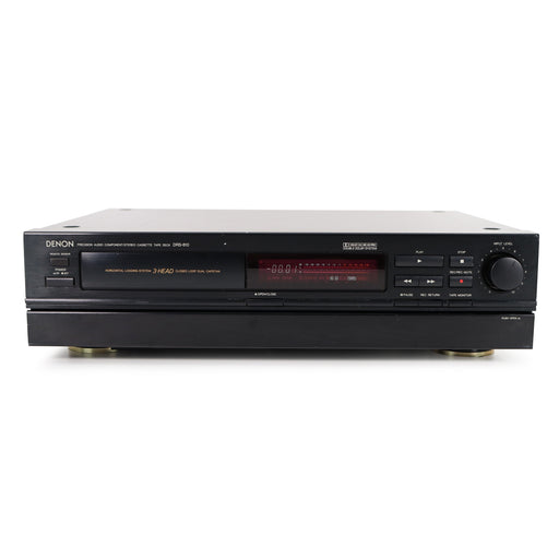 Denon DRS-810 3 Head Horizontal Loading Single Stereo Cassette Deck Player-Electronics-SpenCertified-refurbished-vintage-electonics