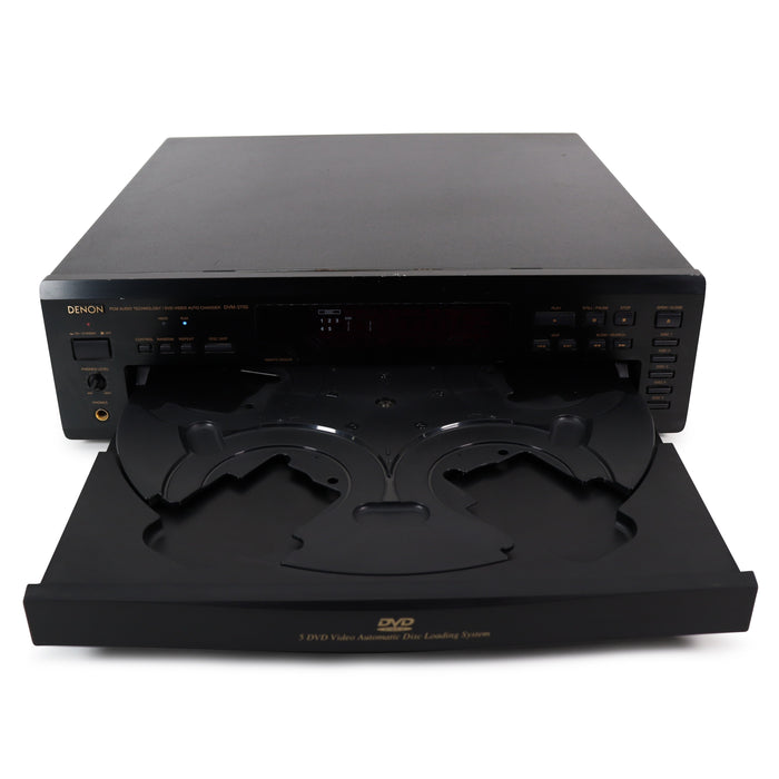 Denon DVM-3700 5-Disc Carousel DVD/CD Player-Electronics-SpenCertified-refurbished-vintage-electonics