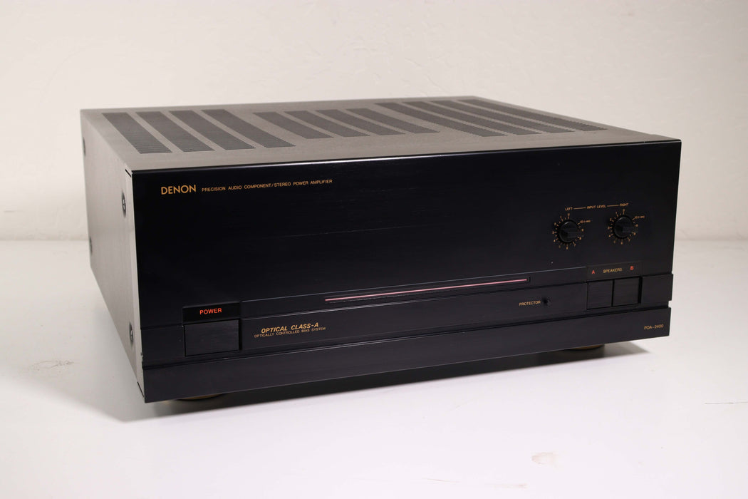 Denon POA-2400 Precision Audio Component Stereo Power Amplifier (Modified)-Power Amplifiers-SpenCertified-vintage-refurbished-electronics