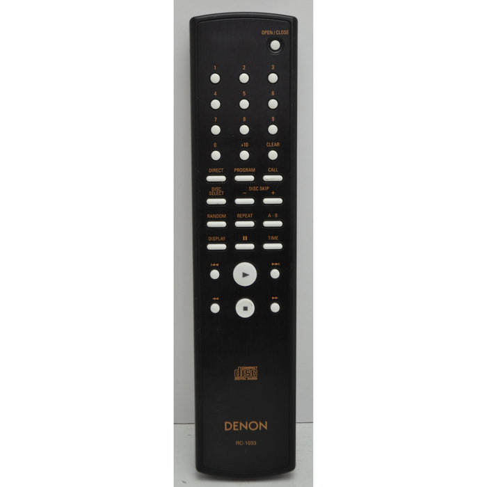 Denon RC-1033 Remote Control for CD Player DCM-390 and More-Remote-SpenCertified-refurbished-vintage-electonics