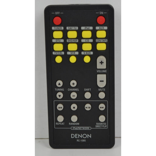 Denon RC-1085 DVD and Audio Remote Control AVR-1708 AVR-1908-Remote-SpenCertified-vintage-refurbished-electronics