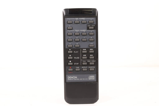 Denon RC-229 Remote control for CD player DCM-350-Remote Controls-SpenCertified-vintage-refurbished-electronics