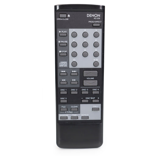Denon RC-239 Remote Control for CD Player DCM-560 and More-Remote-SpenCertified-refurbished-vintage-electonics