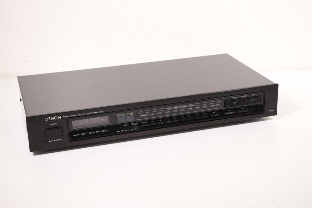 Denon TU-450 Precision Audio Component AM-FM Stereo Tuner-FM Transmitters-SpenCertified-vintage-refurbished-electronics