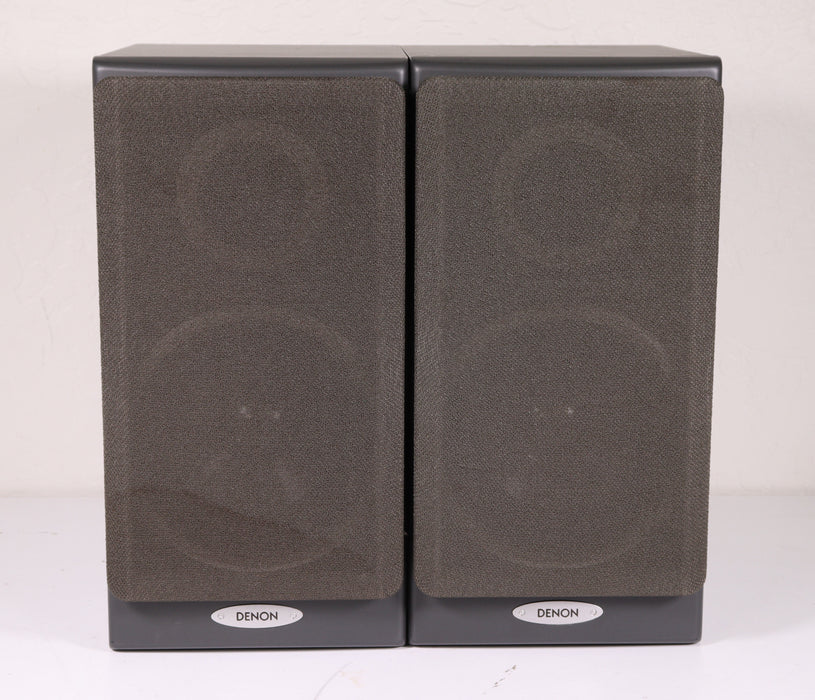 Denon USC-150 Small Bookshelf Speaker Pair Stereo Amazing Sound Quality-Speakers-SpenCertified-vintage-refurbished-electronics