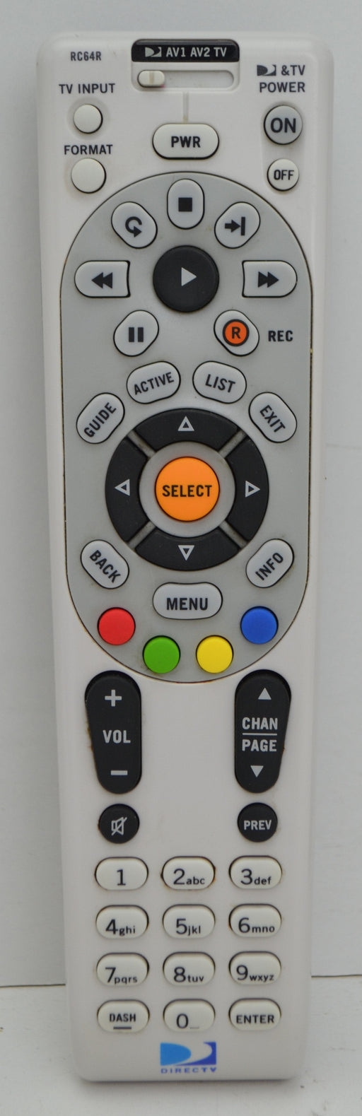 DirecTV URC2983RG 1-0 Universal TV Television Remote Control-Remote-SpenCertified-refurbished-vintage-electonics