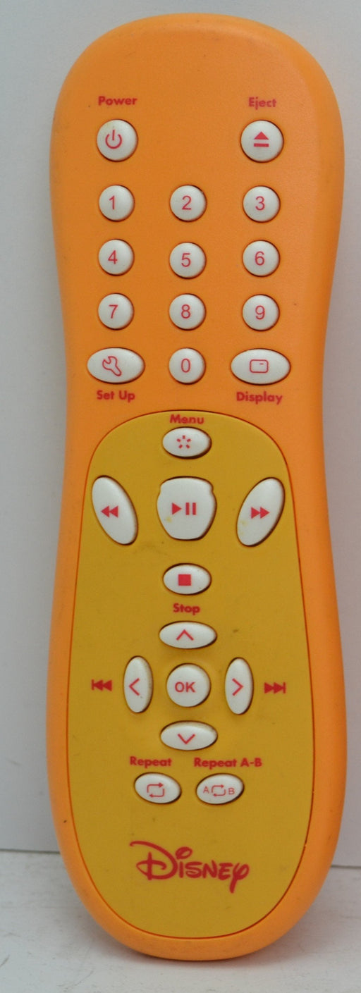Disney Remote Control Transmitter TV DVD Orange / Yellow-Remote-SpenCertified-refurbished-vintage-electonics
