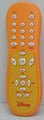 Disney Remote Control Transmitter TV DVD Orange / Yellow