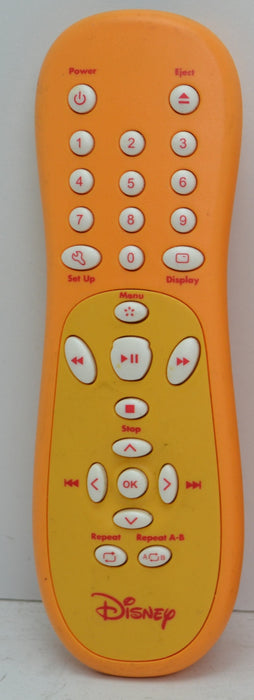 Disney Remote Control Transmitter TV DVD Orange / Yellow-Remote-SpenCertified-refurbished-vintage-electonics