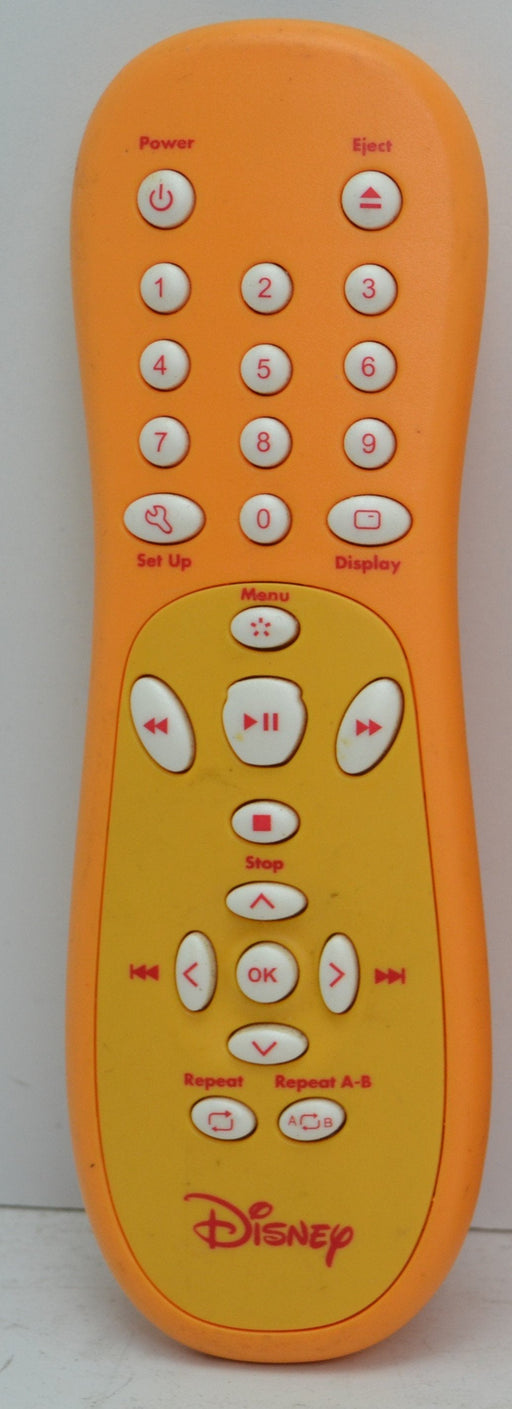 Disney Remote Control Transmitter TV DVD Orange / Yellow-Remote-SpenCertified-refurbished-vintage-electonics