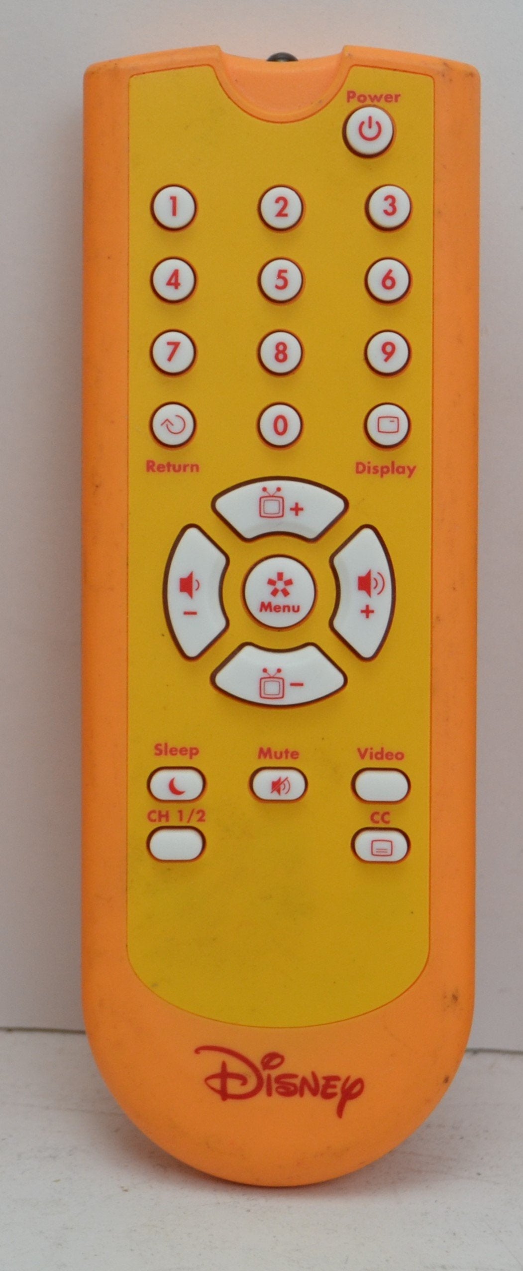 Time Rover Disney Remote Control Disney Remote Control Transmitter TV Orange / Yellow — SpenCertified