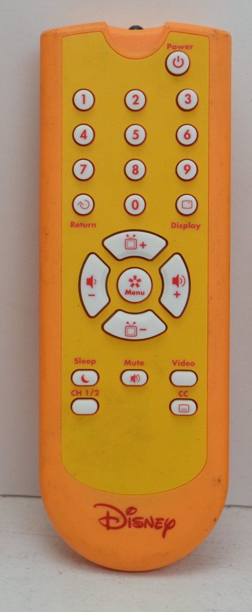 Disney Remote Control Transmitter TV Orange / Yellow-Remote-SpenCertified-refurbished-vintage-electonics