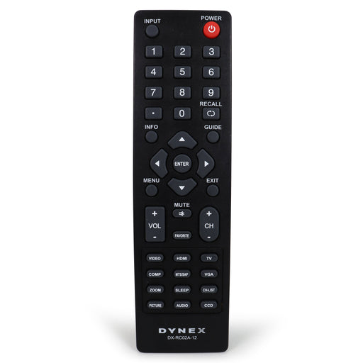 Dynex DX-RC02A-12 Universal Remote-Remote-SpenCertified-refurbished-vintage-electonics