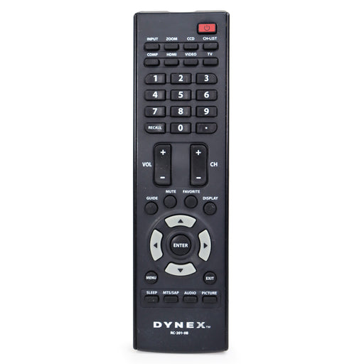 Dynex RC-201-0B Remote Control for TV Model LCD22-09-Remote-SpenCertified-refurbished-vintage-electonics