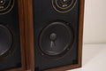 EPI 100V 2 Way Small Bookshelf Speaker Pair Dark Brown 8 Ohms 12-50 Watts