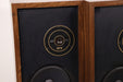 EPI 100V 2 Way Small Bookshelf Speaker Pair Dark Brown 8 Ohms 12-50 Watts-Speakers-SpenCertified-vintage-refurbished-electronics