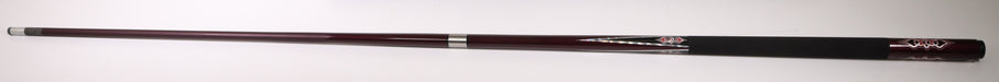 EastPoint Pool Cue Stick Silver and Maroon Design with Bag-Pool Toys-SpenCertified-vintage-refurbished-electronics