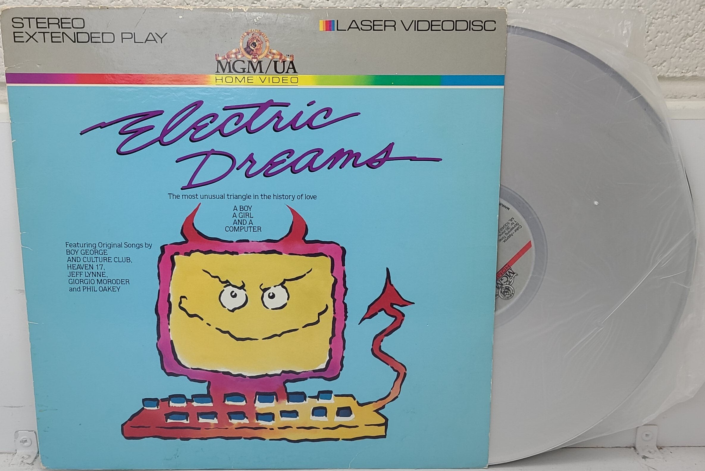 Electric Dreams LaserDisc Movie