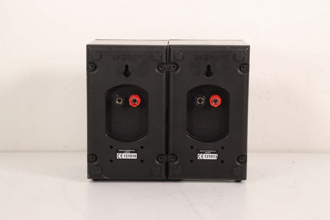 Energy Take2 Small Bookshelf Speaker Pair Set-Speakers-SpenCertified-vintage-refurbished-electronics