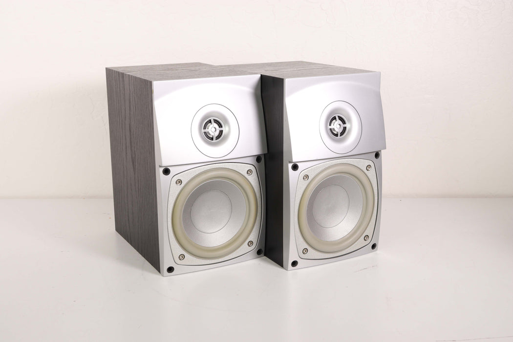 Energy XL-150 Bookshelf Speaker Pair Set Small Black-Speakers-SpenCertified-vintage-refurbished-electronics