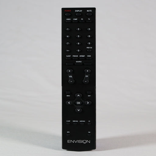 Envision 98TR7BD-INE-ENF Remote Control for HD TV Model L32W761 and More-Remote-SpenCertified-vintage-refurbished-electronics