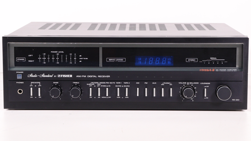 FISHER Stereo Receiver RS-250 (No Sound)-Audio & Video Receivers-SpenCertified-vintage-refurbished-electronics