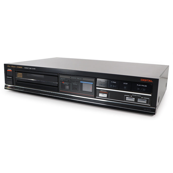 Fisher AD-923R Single Disc CD Player-Electronics-SpenCertified-refurbished-vintage-electonics