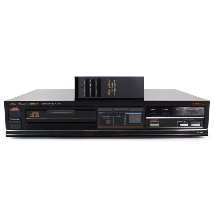 Fisher AD-923R Single Disc CD Player-Electronics-SpenCertified-refurbished-vintage-electonics